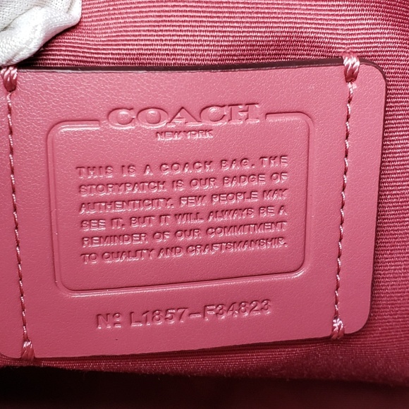 Brand New Coach Leather Crossbody Bag - Picture 4 of 6